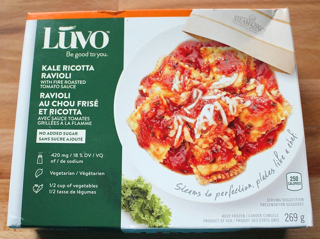 Product Review: Luvo Kale Ricotta Ravioli