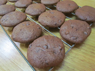 Orange Double Chocolate Cookies