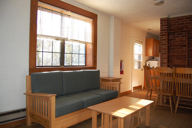 New furniture in our many of cabins at Virginia State Parks - this is Cabin 21 at Hungry Mother State Park