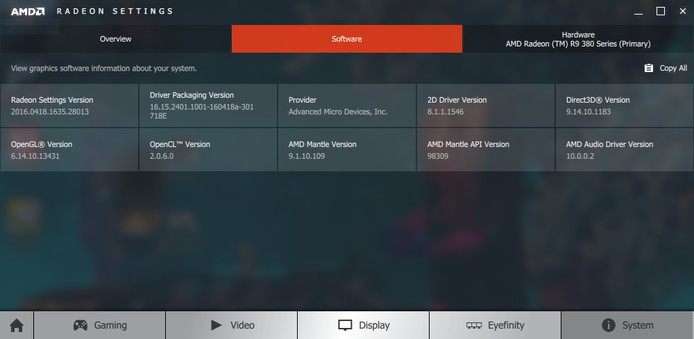 AMD Radeon™ Software Beta for Vulkan 