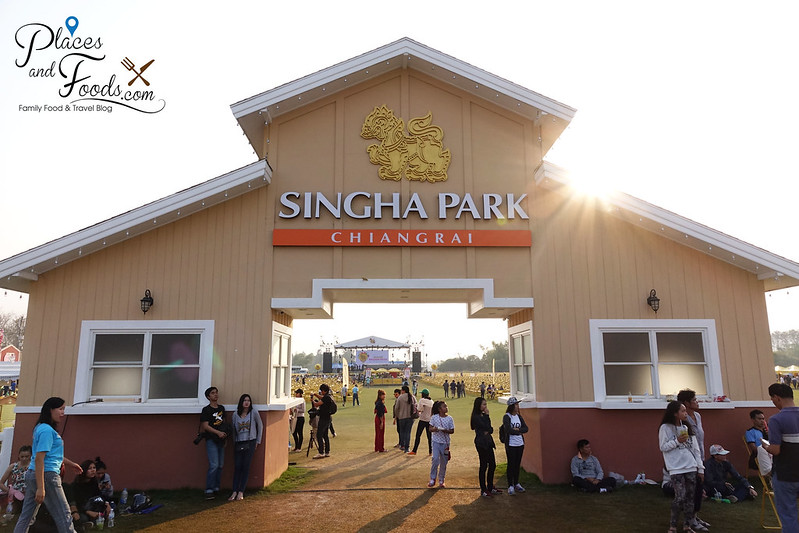 singha park international hot air balloon fiesta sunray