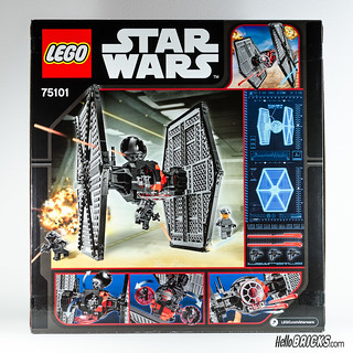 REVIEW LEGO 75101 Star Wars First Order Special Forces TIE Fighter