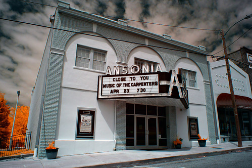 red clouds poster marquee theater neon sony northcarolina historic nostalgia filter smalltown hoya countyseat r25a 590nm emount nex6 fullspectrumconversion