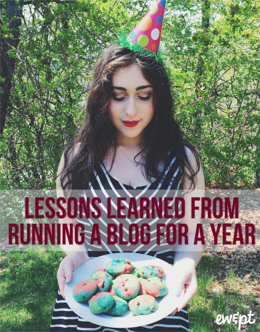 Lessons Learned from running a blog for 1 year // eyeliner wings & pretty things