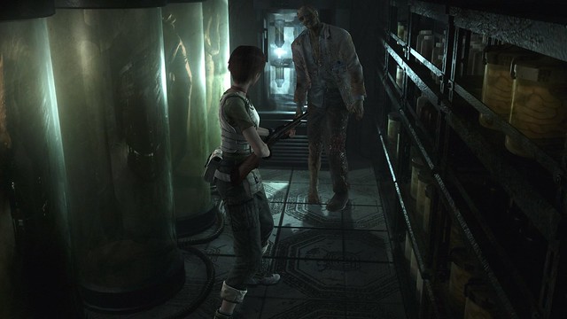 Captura de pantalla de Resident Evil 0 para PS4.