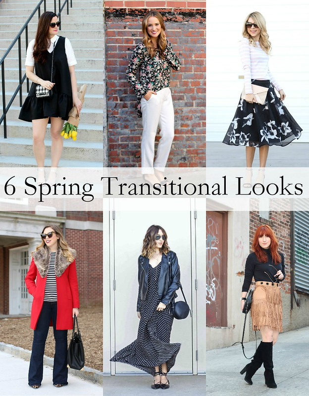 Spring Transitional Looks | Winter to Spring Outfits