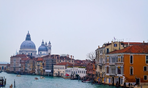 city venice winter italy cold history architecture buildings canal italia colours view top scape venezia