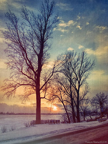 sunset hiver textures froid coucherdesoleil montérégie iphone lescèdres soulanges