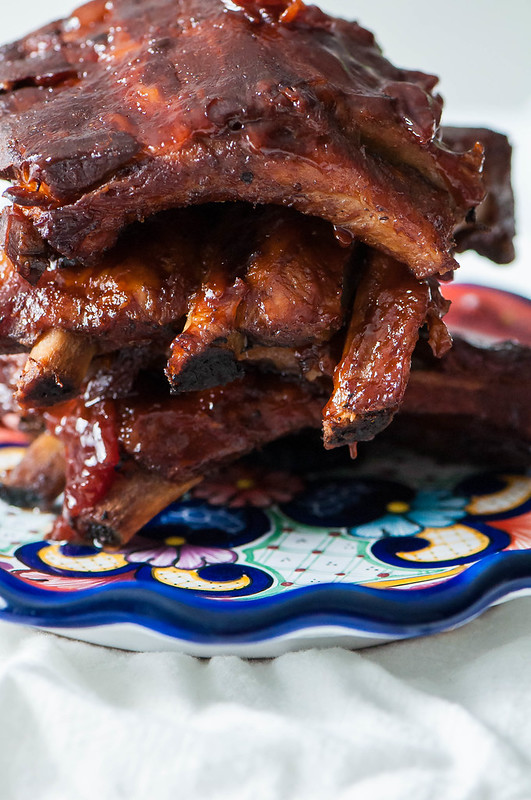 Slow Cooker Cherry BBQ Ribs 5