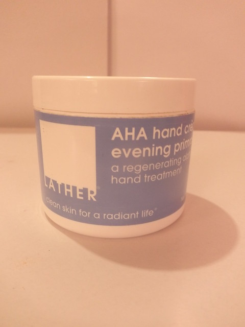 Heavy on Fashion New Year New You 2016: Lather AHA hand creme
