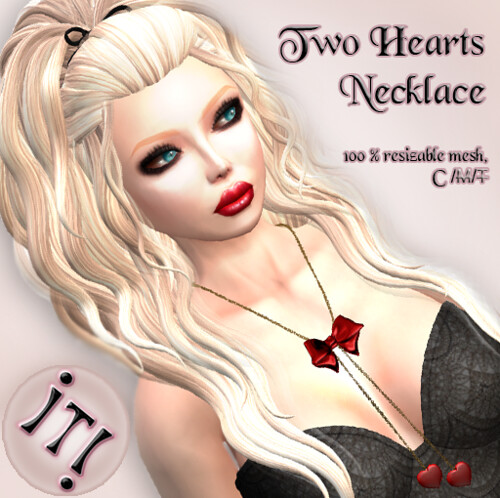 !IT! - Two Heats Necklace Image