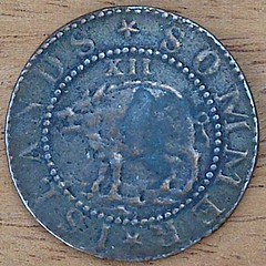 Sommers Island Shilling copy obverse