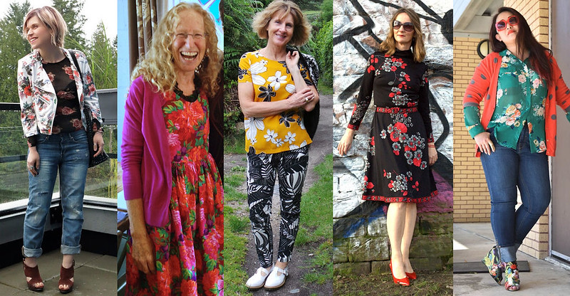 Fashion bloggers in florals #iwillwearwhatilike