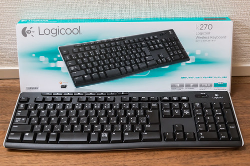 Logicool Wireless Keyboard K270