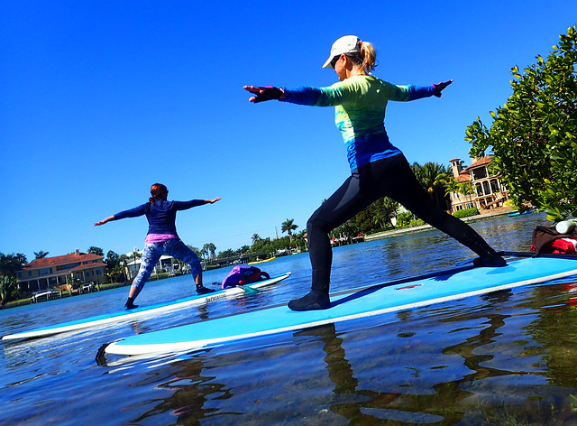 2_28_16 Paddleboard Yoga teach trainiing SRQ 11