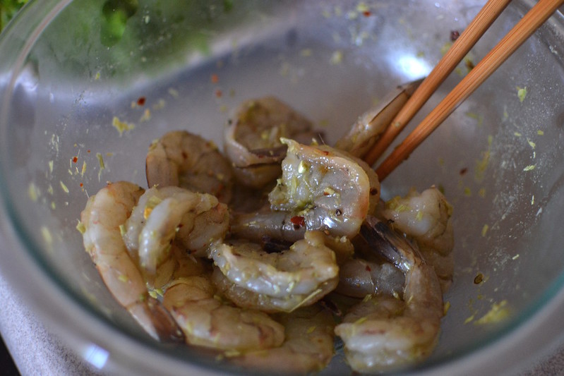 Grilled Lemongrass Shrimp