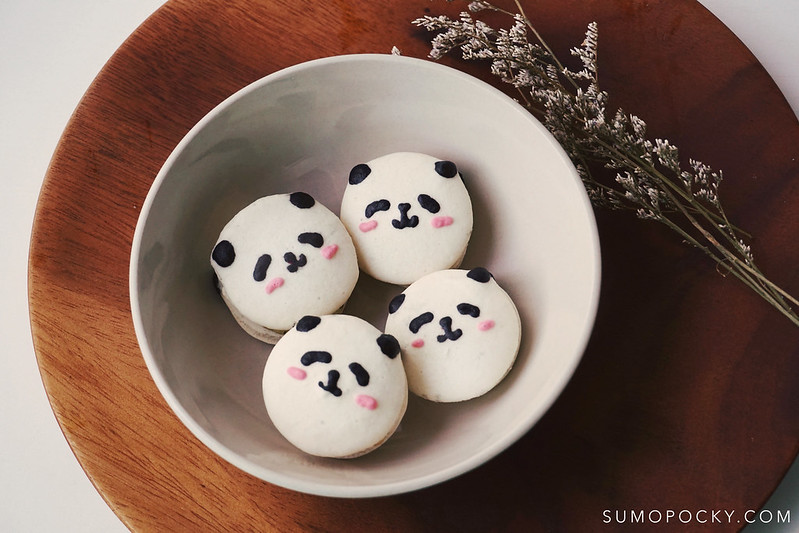 panda macarons