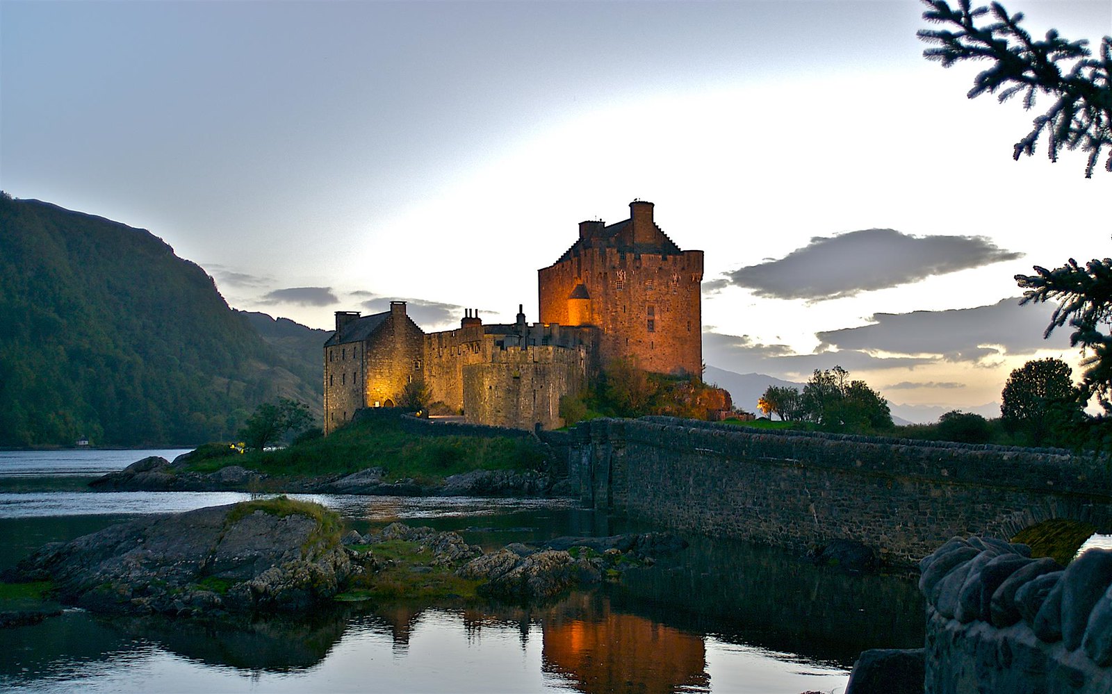Eilean Donan Castle at Dusk. Credit Bruce MacRae