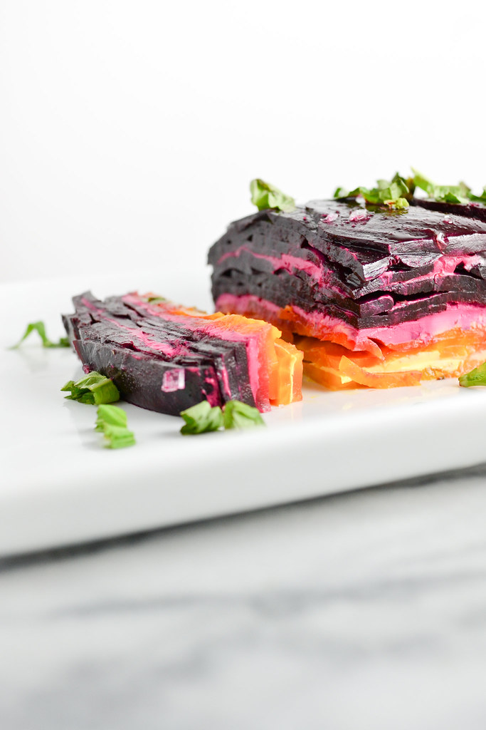 Rainbow Beet Terrine with Goat Cheese | Things I Made Today