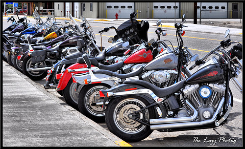 up line harley lazy motorcycle wyoming davidson elliott photograhy photog shoshoni