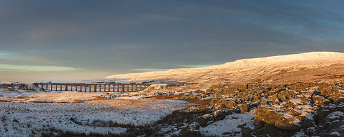 canon yorkshire panorama sunrise snow sun