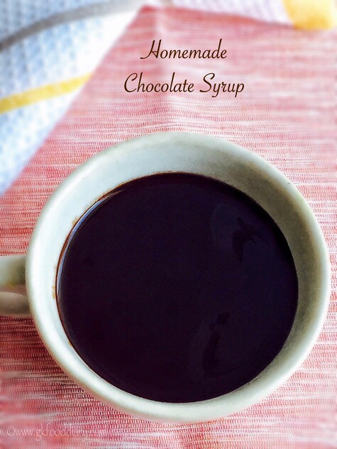 Homemade Chocolate Syrup Recipe for Toddlers and Kids 1