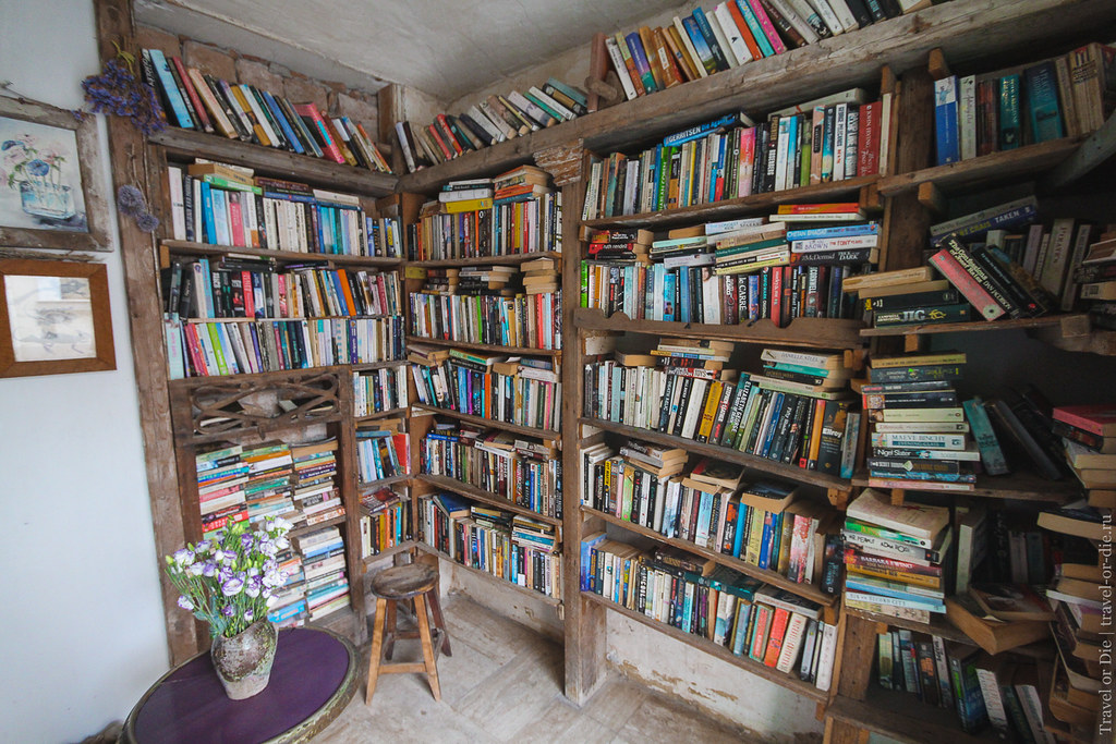 Book shop in Kaleici, Antalya
