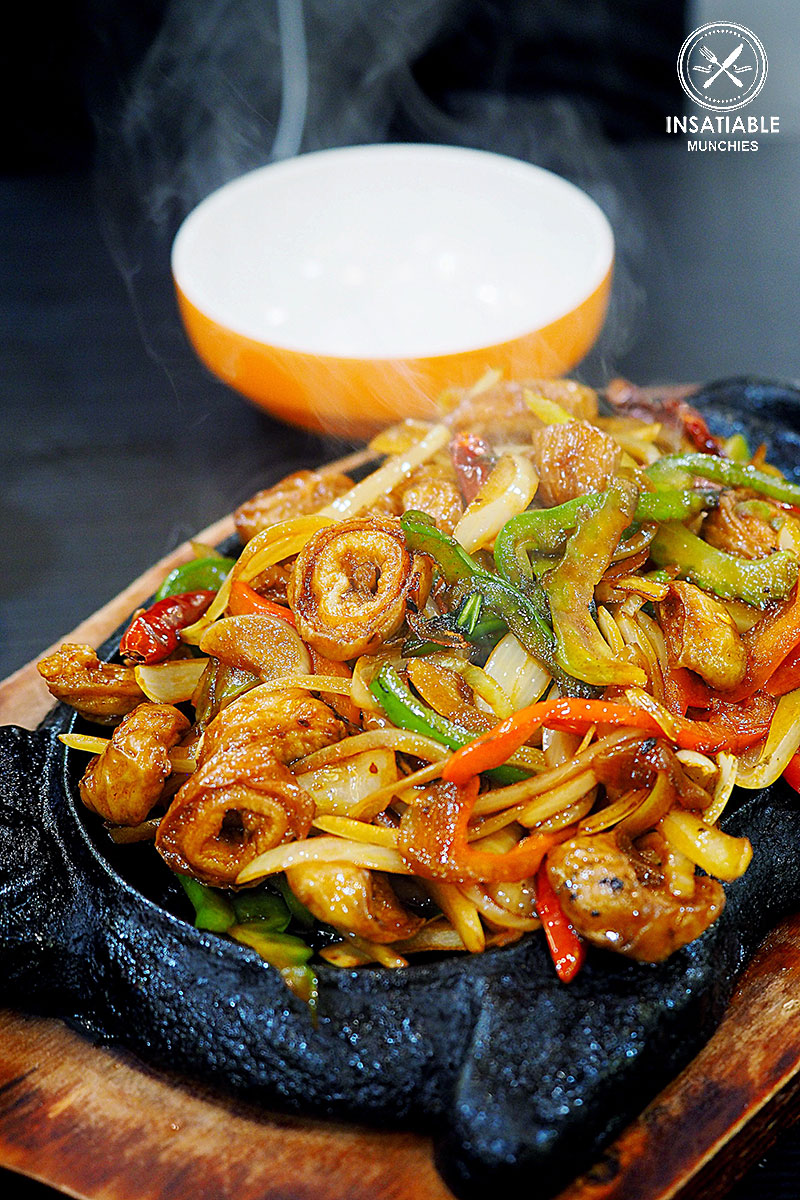 Sizzling Intestine with Special Made Sauce, $12.80: Granny's Noodle, Burwood.Sydney Food Blog Review