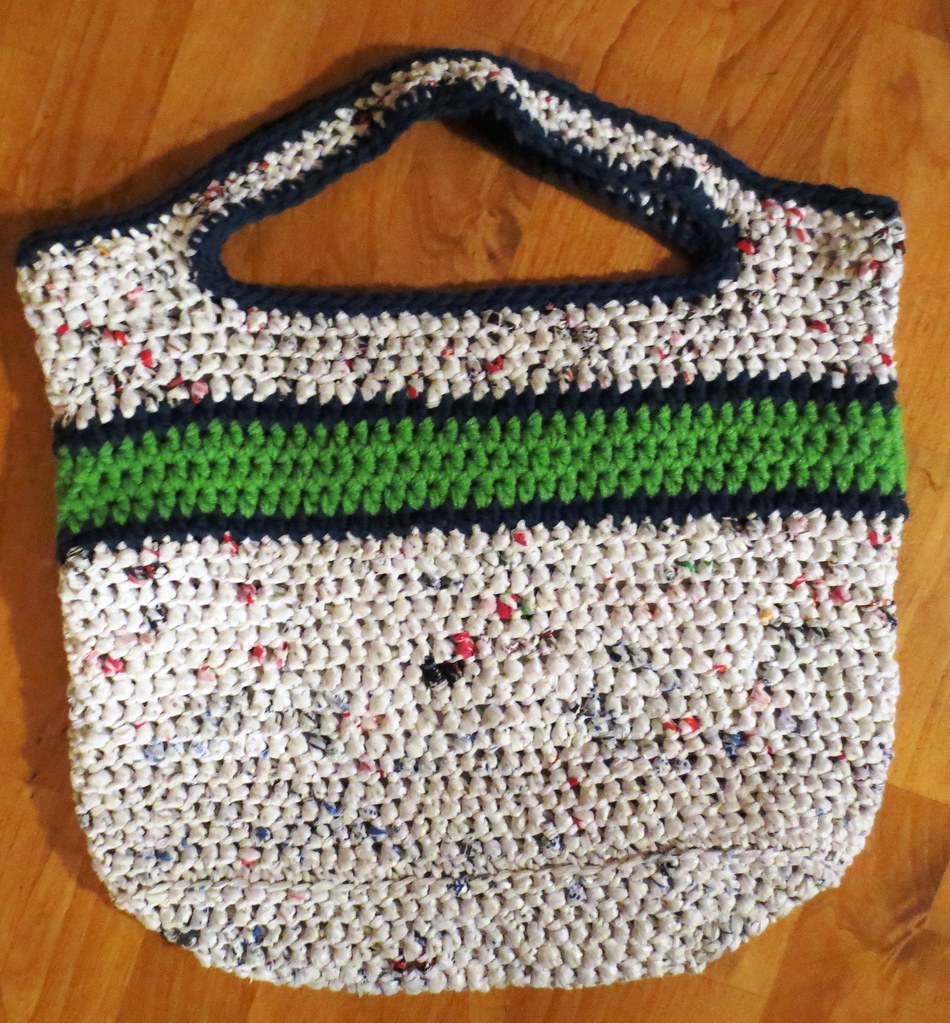 Seahawks Inspired Recycled Bag | My Recycled Bags.com