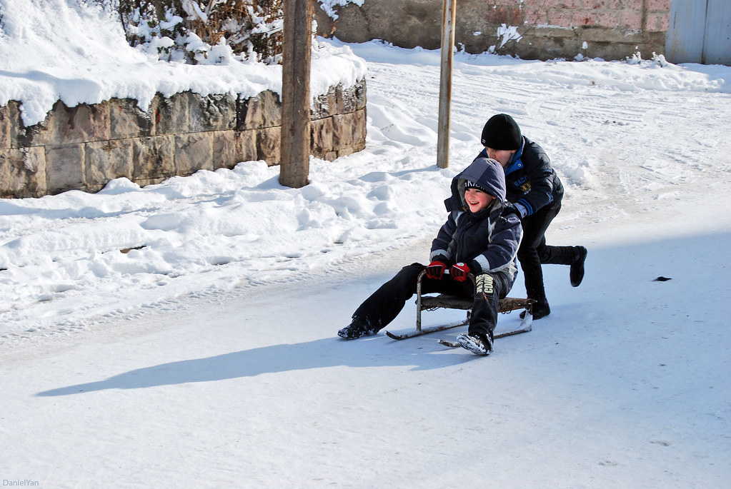 winter in Ijevan... Tavush, Armenia.