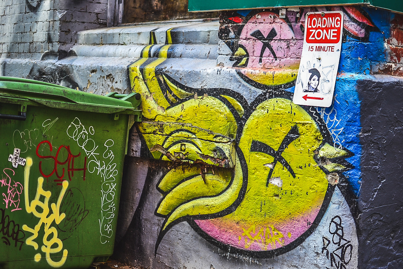 Melbourne Drewery Lane Street Art 2015