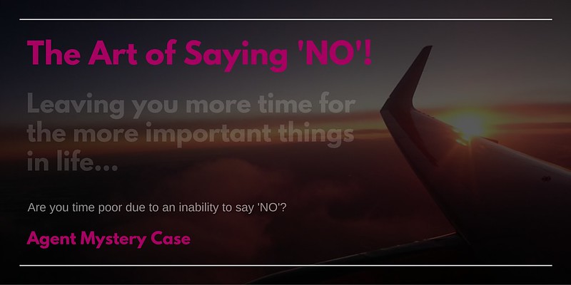 The Art of Saying NO