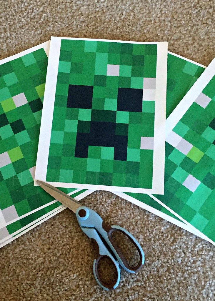 Printable Minecraft Valentine Box Ideas Home Jobs by MOM