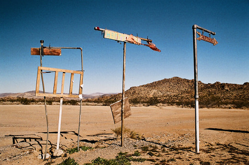 california landscape desert decay