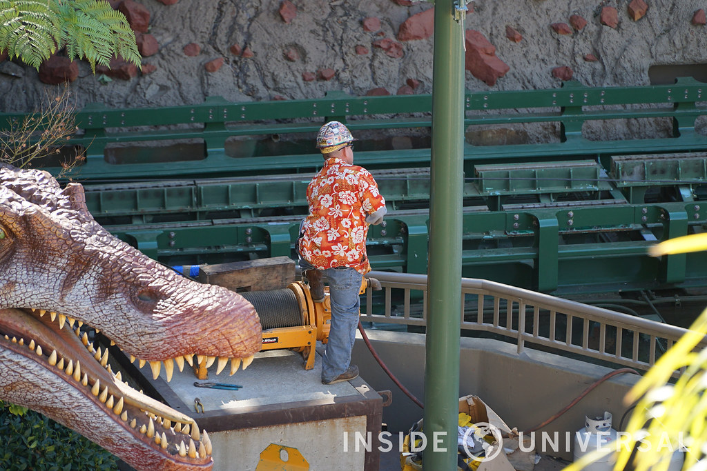 Photo Update: February 6, 2016 - Jurassic Park: The Ride