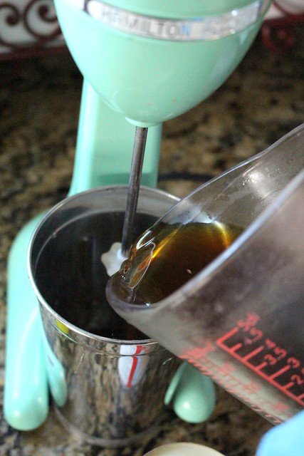 Iced Coffee Made in a Milkshake Maker