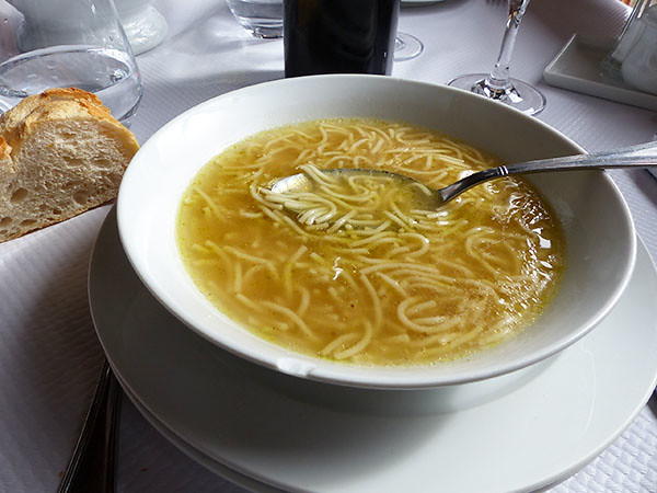 assiette de soupe