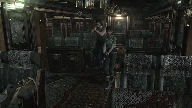 Captura de pantalla de Resident Evil 0 para PS4.