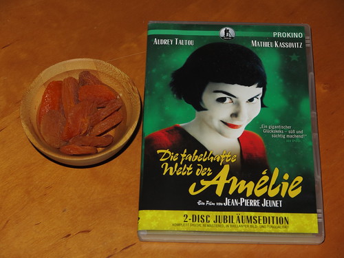 Getrocknete Aprikosen zum Film "Die fabelhafte Welt der Amélie"