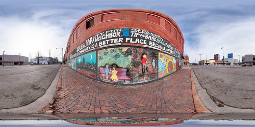 mural virtualreality kansas publicart vr muralart equirectangular pittsburgkansas pittsburgks sekartfest googlecardboard yourdowntown pittsburgartwalk