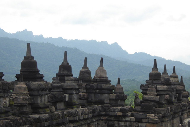 Borobodur Stupas