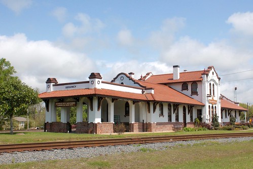 railroad station train louisiana depot dequincy