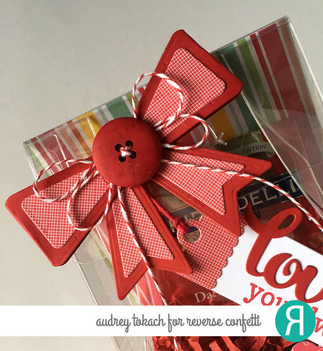Reverse Confetti Valentine Box
