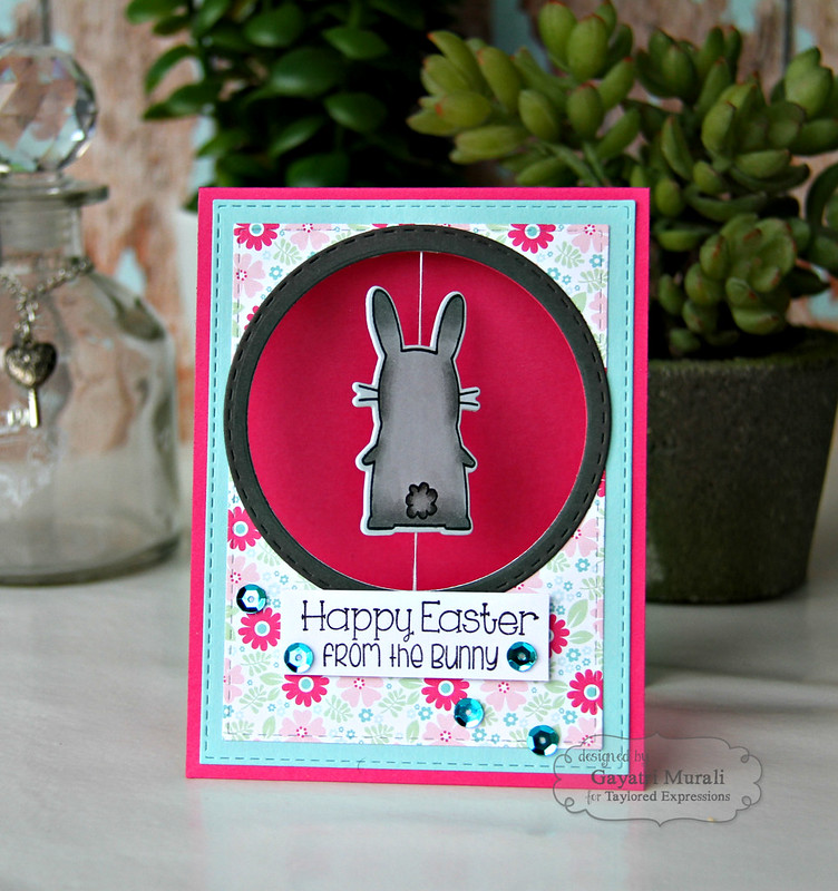 Happy Easter from bunny card #1