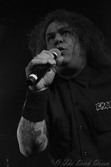 Steve 'Zetro' Souza of Exodus live in Belfast, 29 February 2016