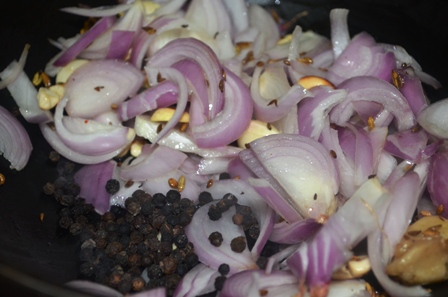 pepper and onion