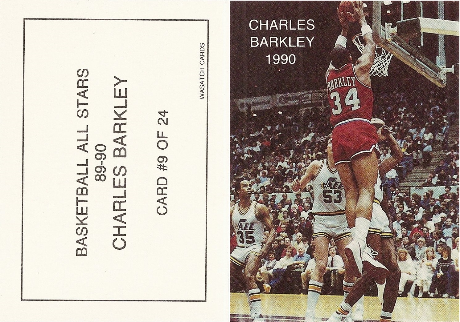 Charles Barkley-soli #146 FLEER ULTRA 1994-5 Basket Trading Card 