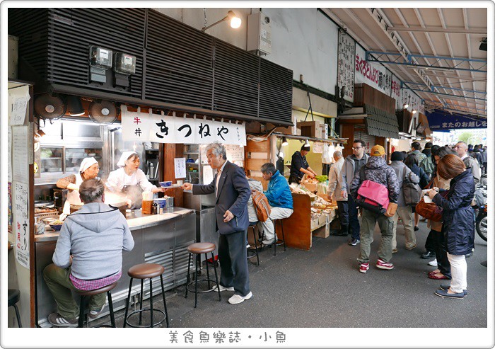 【日本東京】築地場外市場きつねや(狐狸屋)/井上立食拉麵 @魚樂分享誌