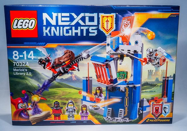 REVIEW LEGO 70324 Nexo Knights Merlock's Library 2.0