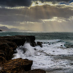 Breaking waves - La Pared, Fuerteventura